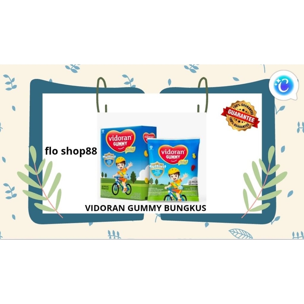 VIDORAN GUMMY MULTIVITAMIN ANAK / VIDORAN GUMMY MULTIVITAMIN / VIDORAN GUMMY BUNGKUS / VIDORAN GUMMY