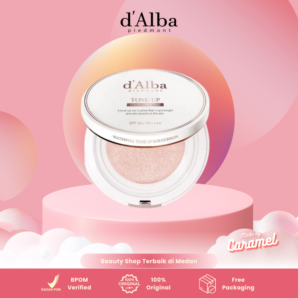 D ALBA Waterfull Tone Up Sun Cushion