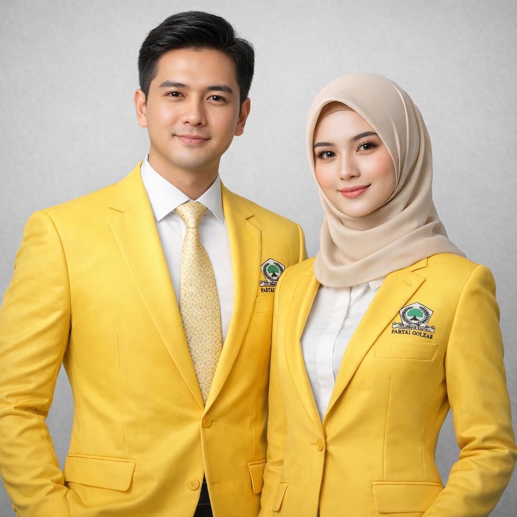 Jas Blazer Golkar / Jas Partai Golkar / Jas Blazer Golkar Pria & Wanita