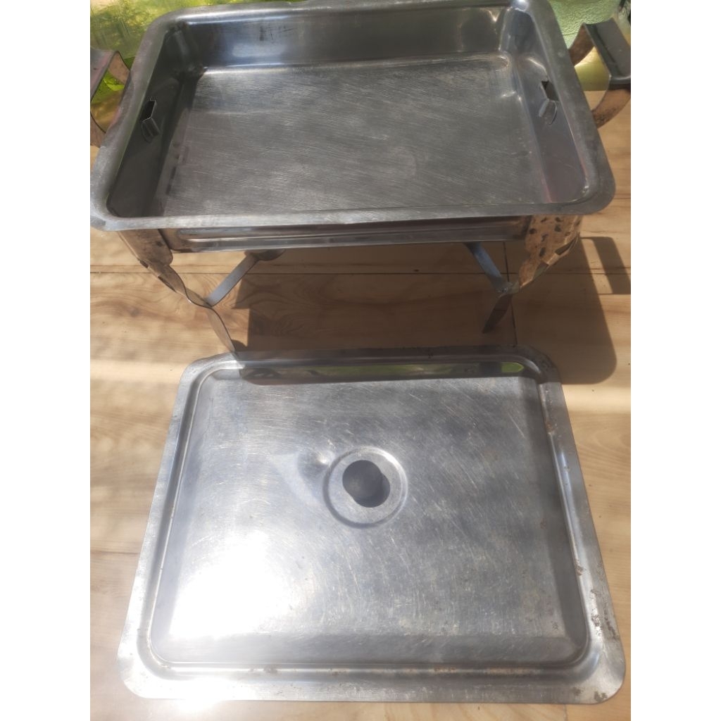 Wadah prasmanan katering kondangan stainless