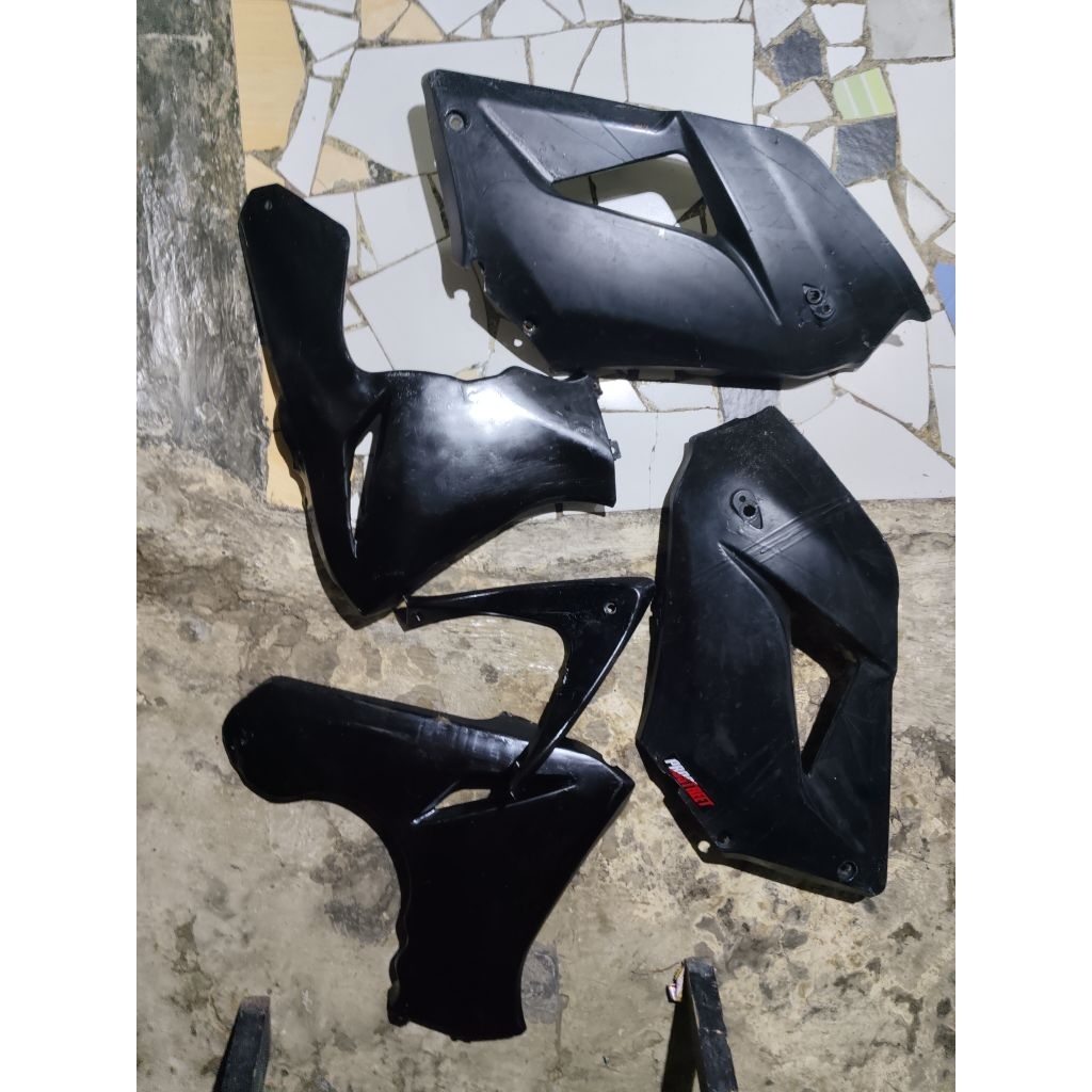 UNDERCOWL COVER MESIN BAWAH SAMPING MINERVA 150