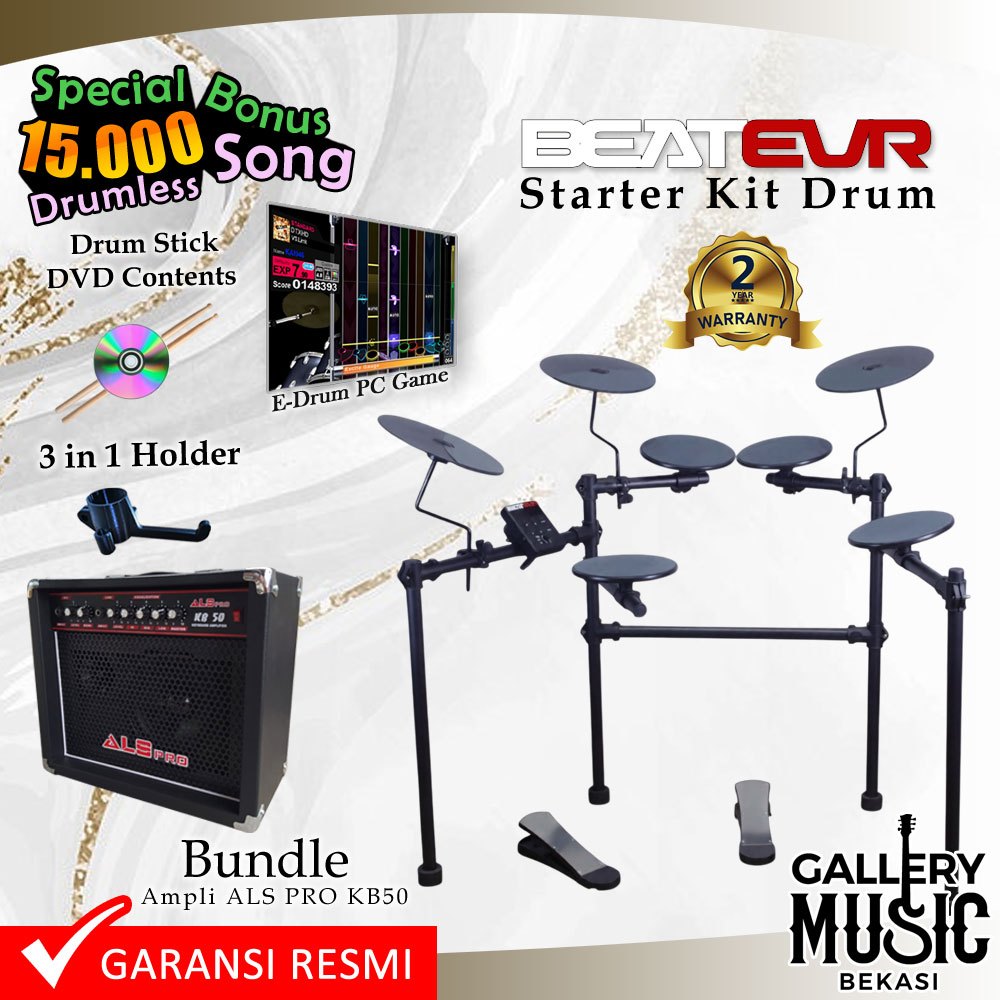 Drum Eletrik Beatevr Starter Kit Drum / Beat EVR Electric Drum / ElectricDrum / DrumElektrik