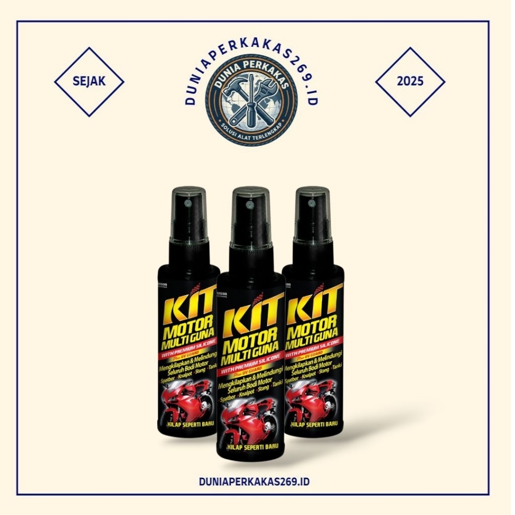 KIT MOTOR MULTIGUNA SPRAY BOTOL 100ML (HARGA SATUAN)