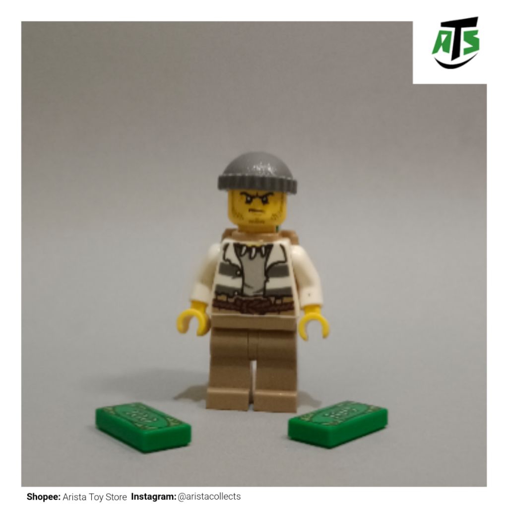 LEGO CITY Minifigure - THIEF / ROBBER