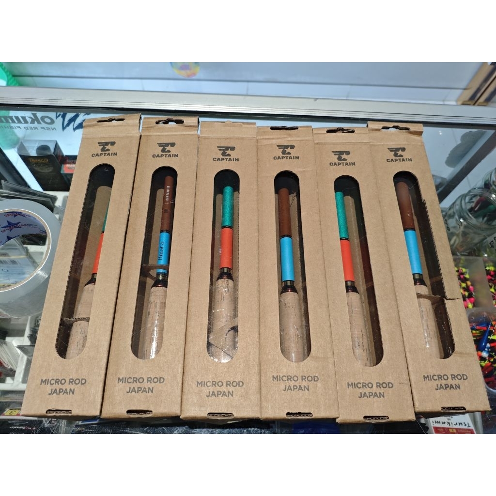 Tegek Captain Spec atau Captain Hinara spek Lentur untuk micro fishing