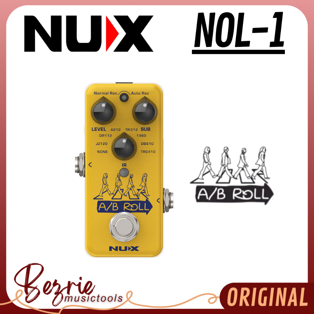 NUX NOL-1 Octave & Looper Pedal NUX Mini Core Series Stompboxes Nux AB Roll