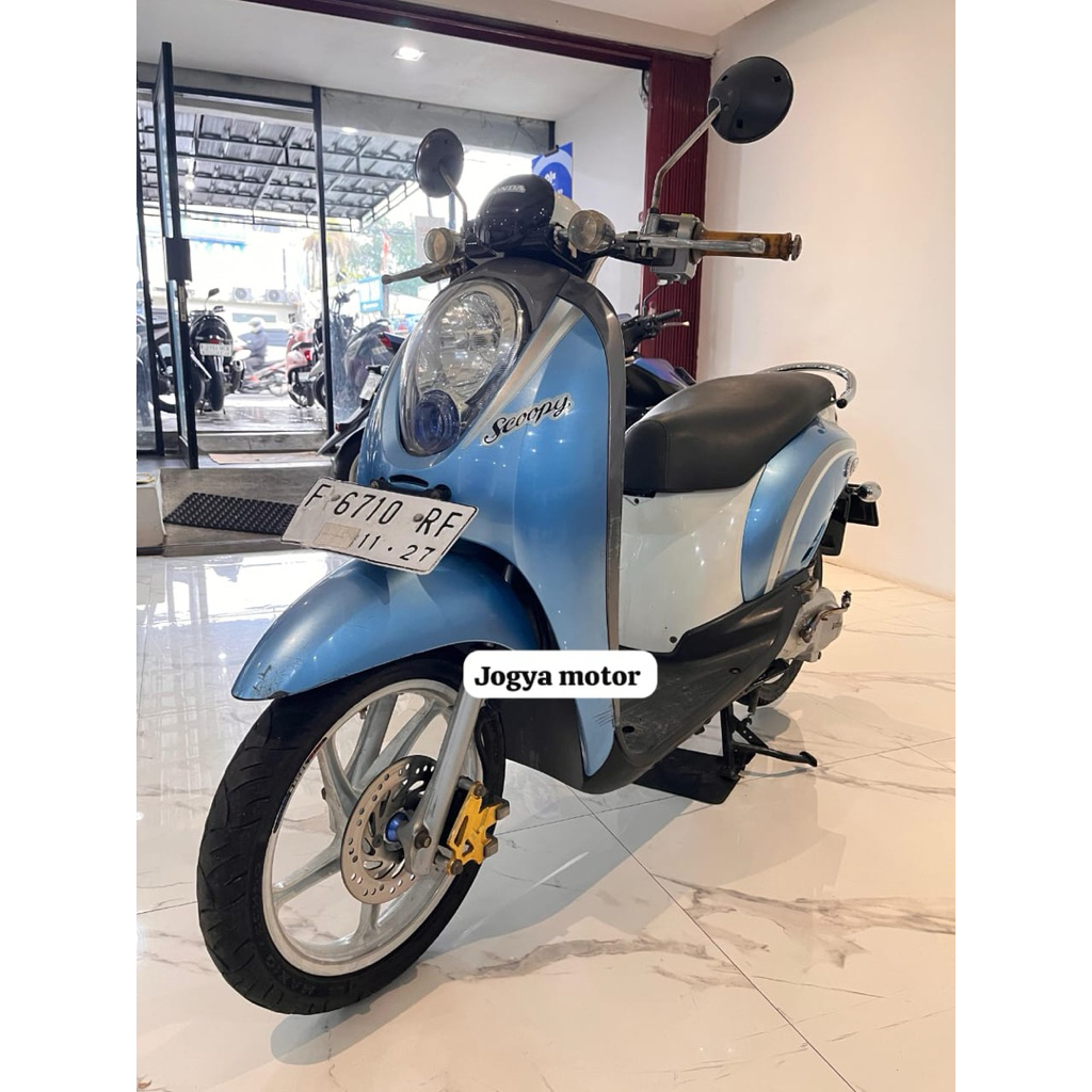 scoopy karbu 2012 motor second berkualitas