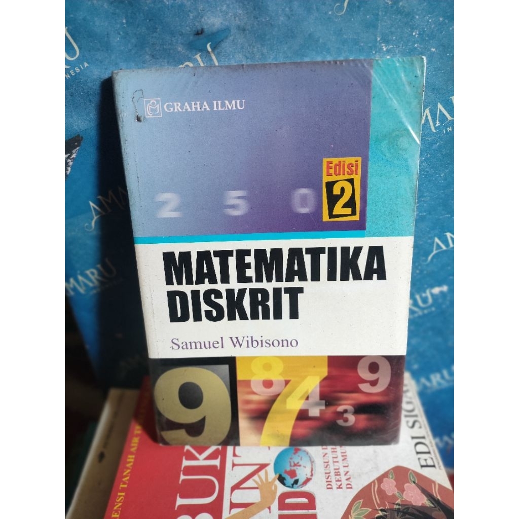 ORIGINAL BUKU MATEMATIKA DISKRIT EDISI 2 SAMUEL WIBISONO
