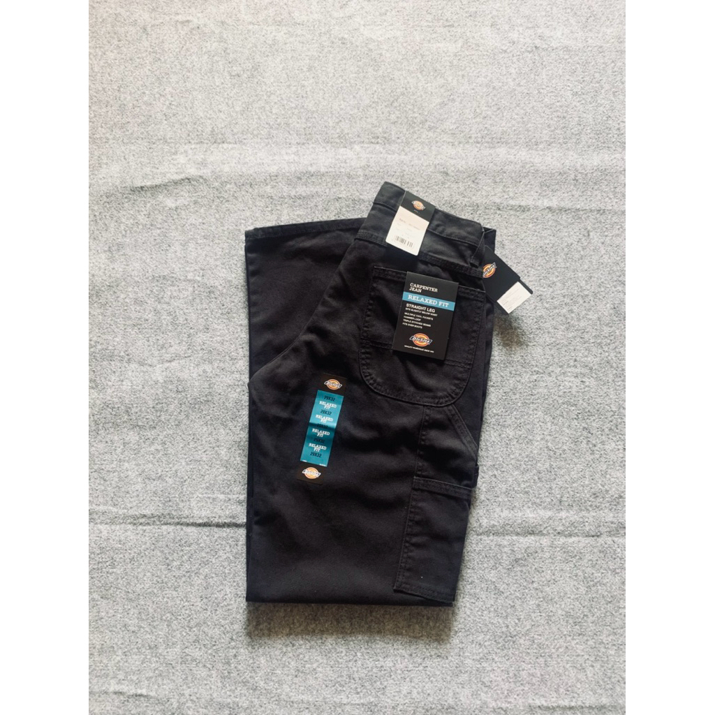 Dickies Carpenter Duck Canvas Black