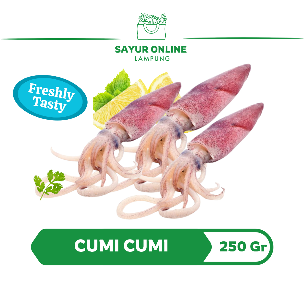 Cumi-Cumi Segar / Fres 250 gr - Sayur Online Lampung