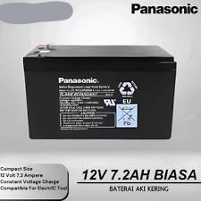 BATERAI UPS 12V PANASONIC 7.2Ah Biasa