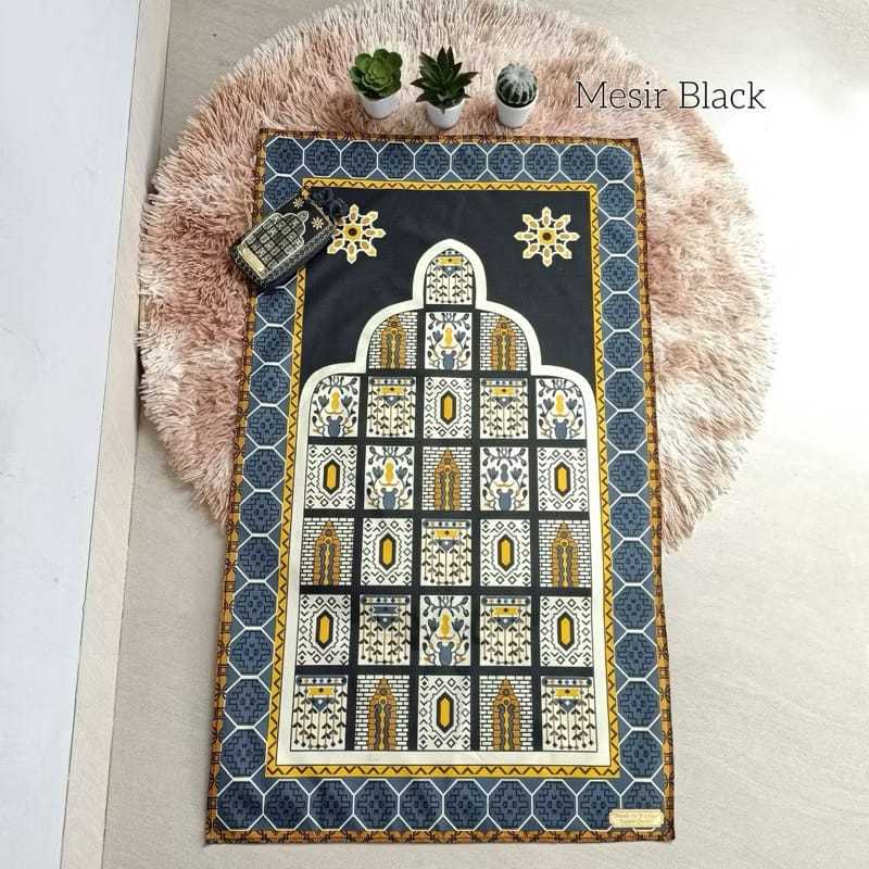 Sajadah Travel Souvenir Haji Umroh Sajadah Turkiye Jumbo free pouch sajadah dewasa ready stok