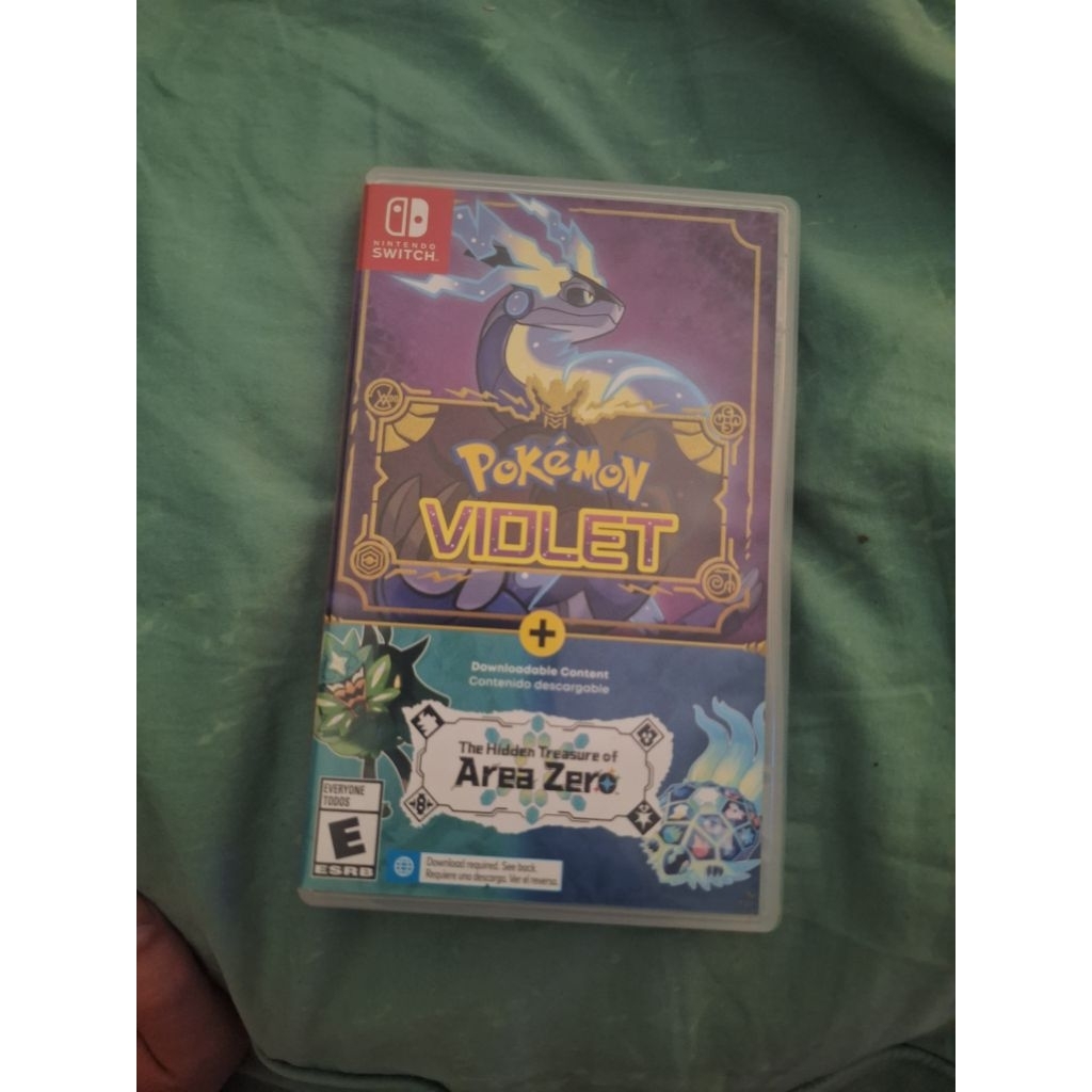 Pokemon Violet + DLC The Hidden Treasure of Area Zero Nintendo Switch