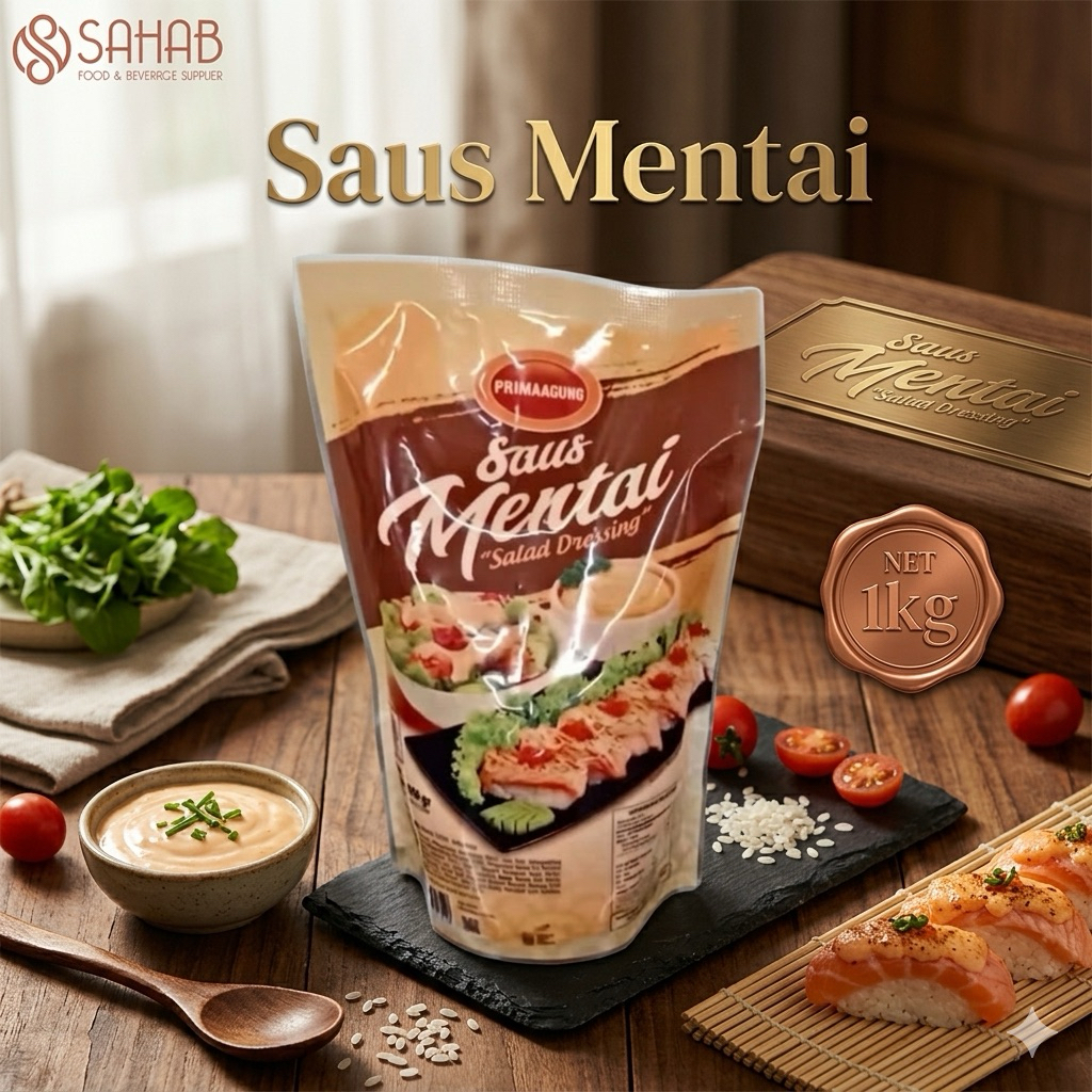 Saus Mentai  Prima Agung/ Saus Mentai/Saus Mentai 1kg