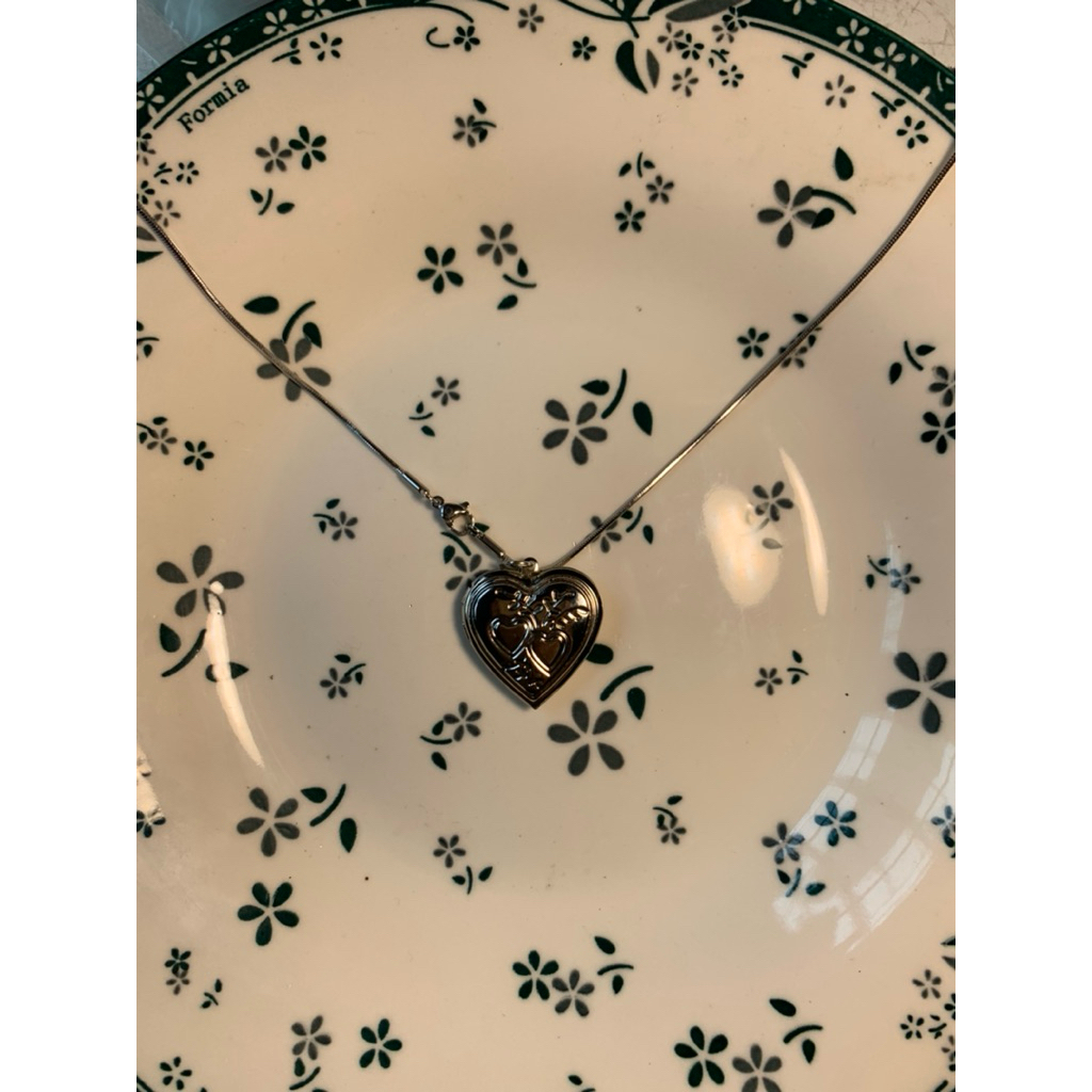 Kalung love liontin custom foto