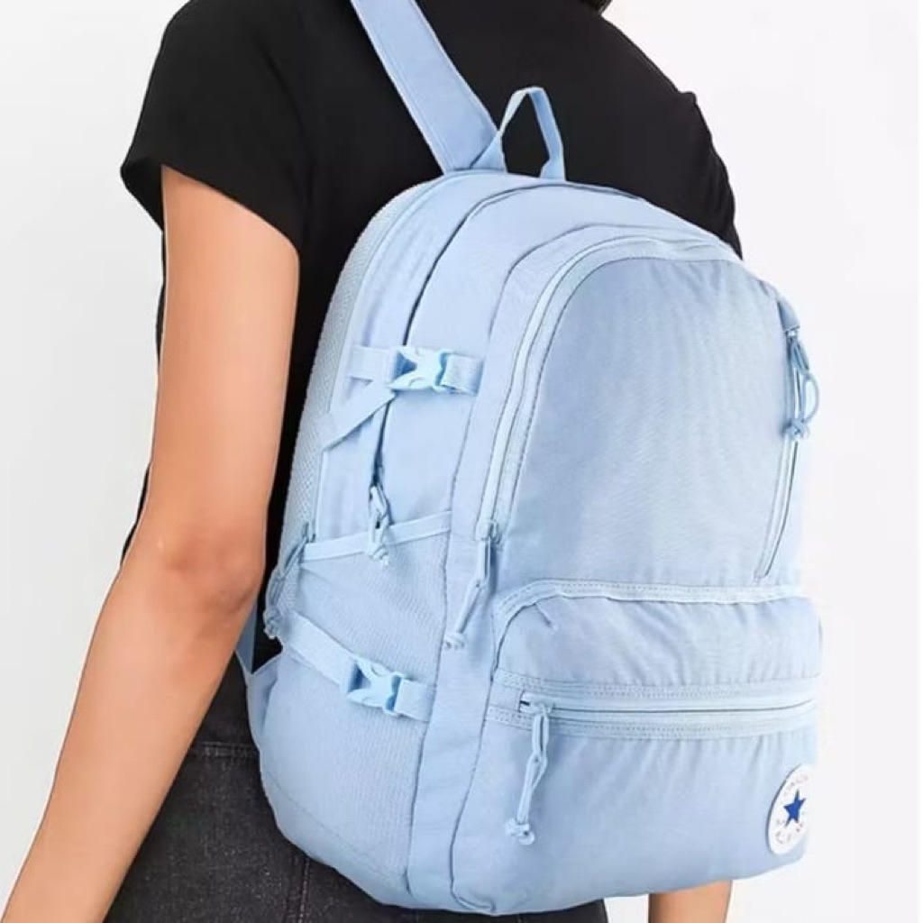 Converse Straight Edge Backpack Biru Original (PRELOVED)