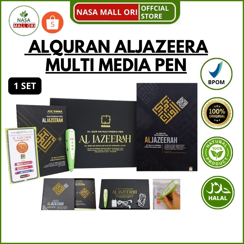 Al Quran Pen Al Jazeerah Al Quran Digital Talking Pen Belajar Mengaji Anak Dewasa