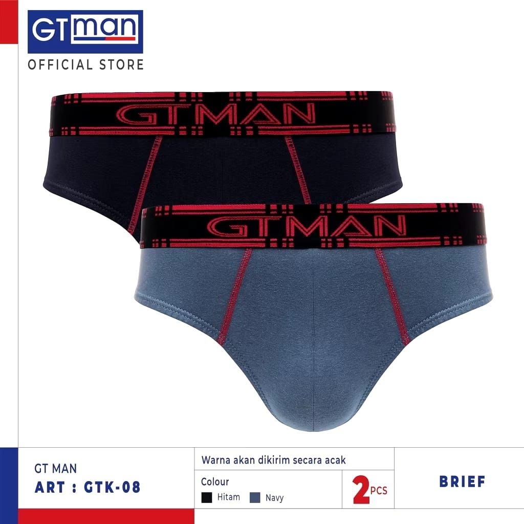 Celana Dalam Pria GTman GTK 08 | Gtman isi 2 | celana pria