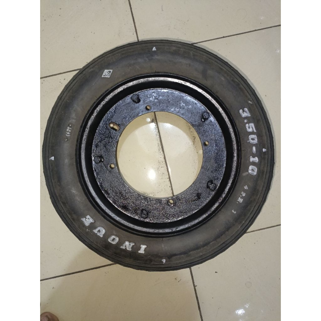 ban set velg banci R10 bekas pemakaian