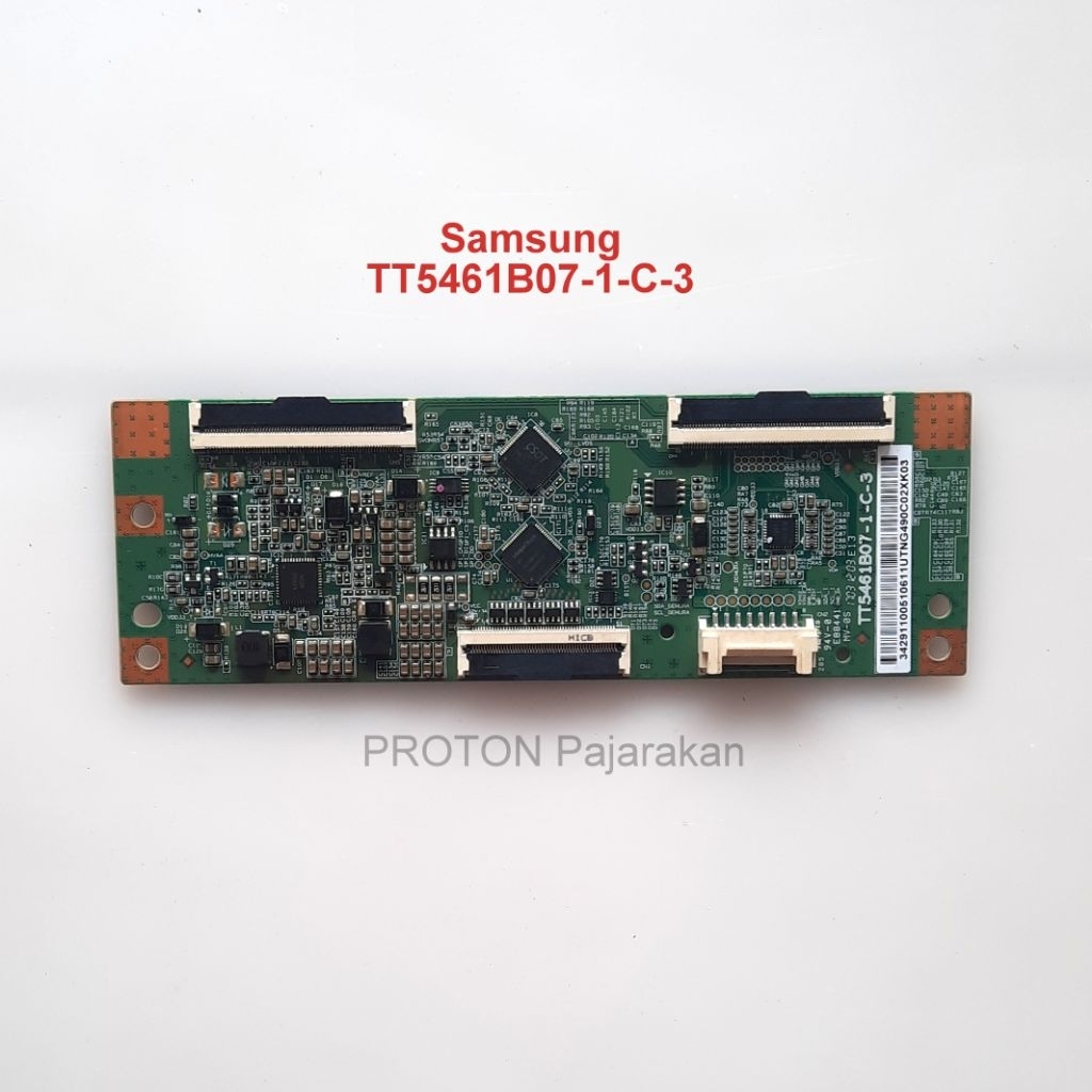 Tikon layar LED TV Samsung UA55M6300 UA55M6300AK UA55M6300AKPXD Tcon 55" Smart Display TT5461B07-1-C