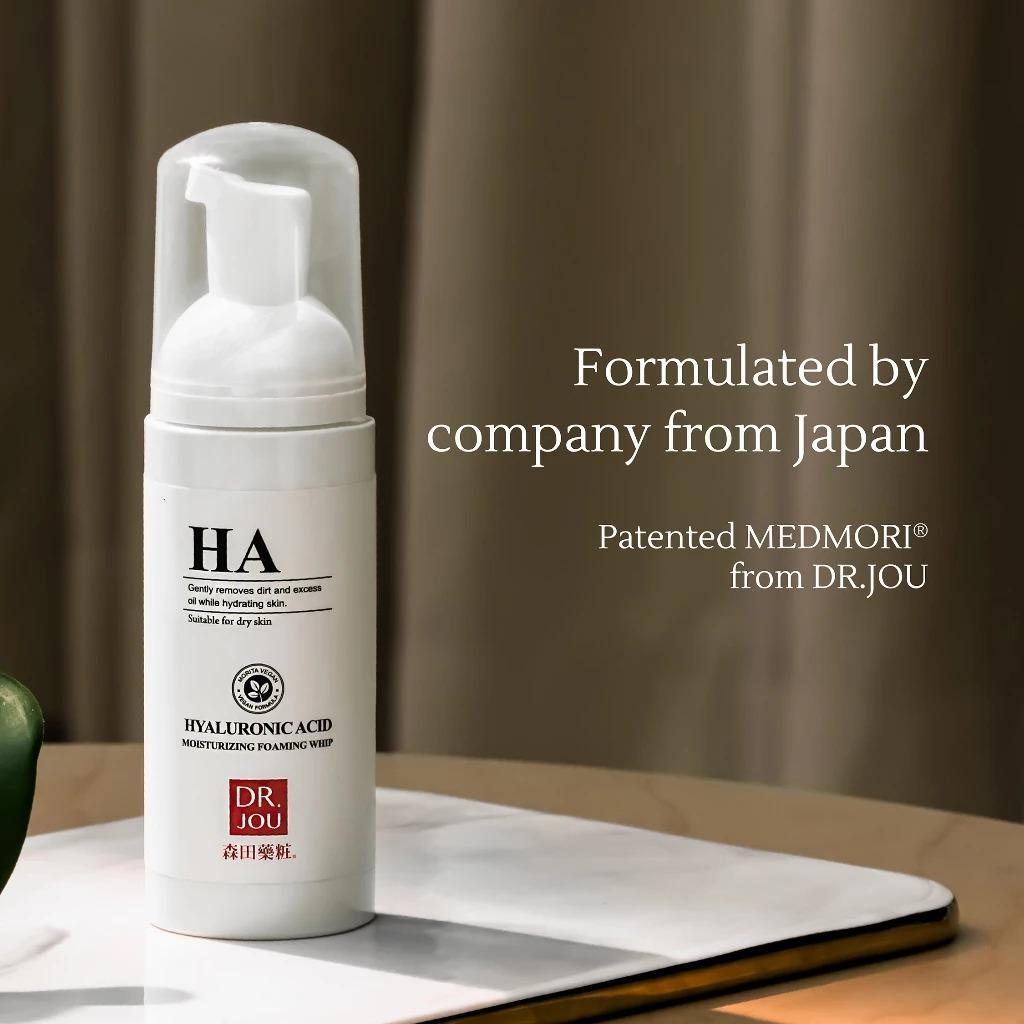 DR. JOU Gentle Cleansing Whip Hyaluronic Acid Cleansing Foam Facial Wash Anti Aging Anti Keriput drF