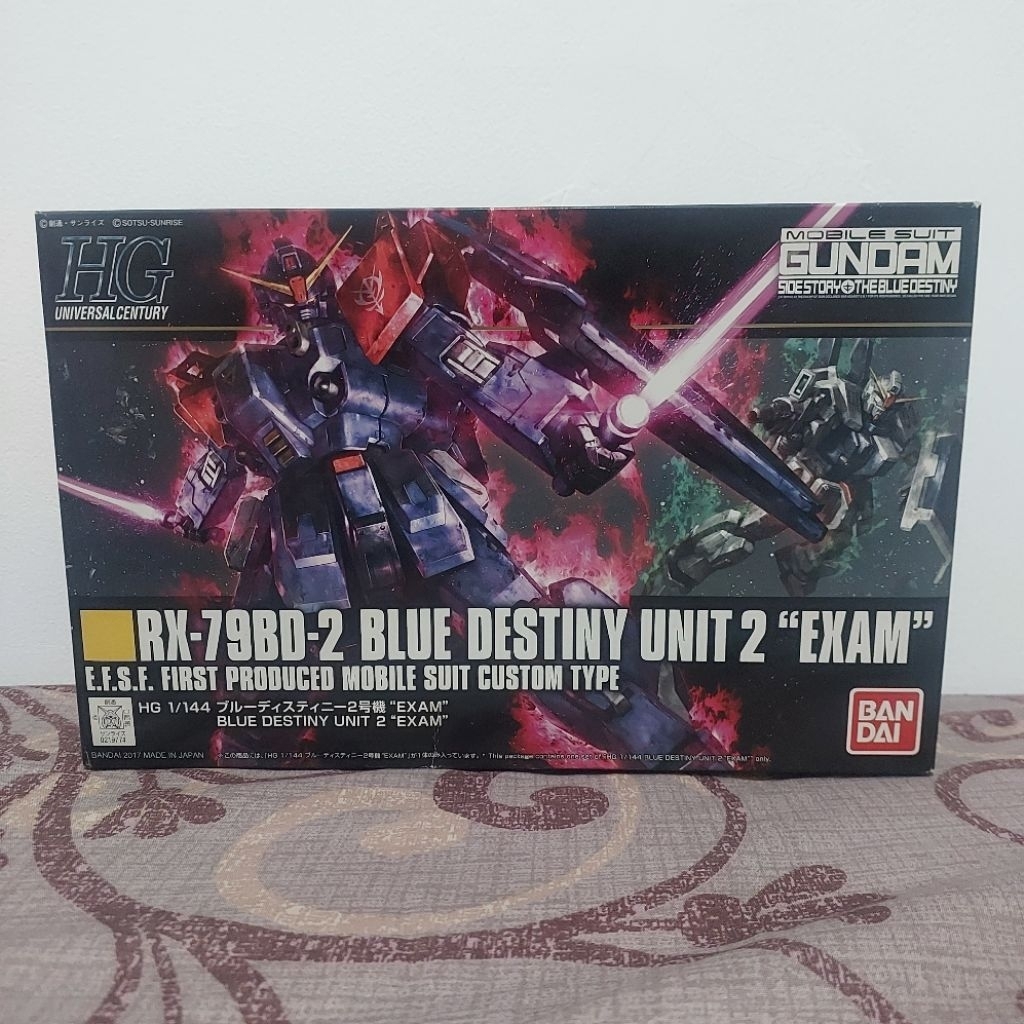 [RARE] HGUC 1/144 Blue Destiny Unit 2 [EXAM]
