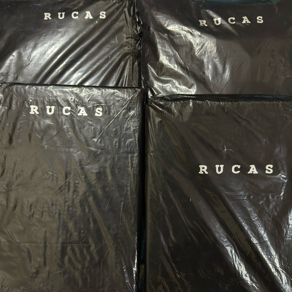 Rucas Phyton Grey, Artist Edition, Reversible Red Flannel Hoodie Size XXL