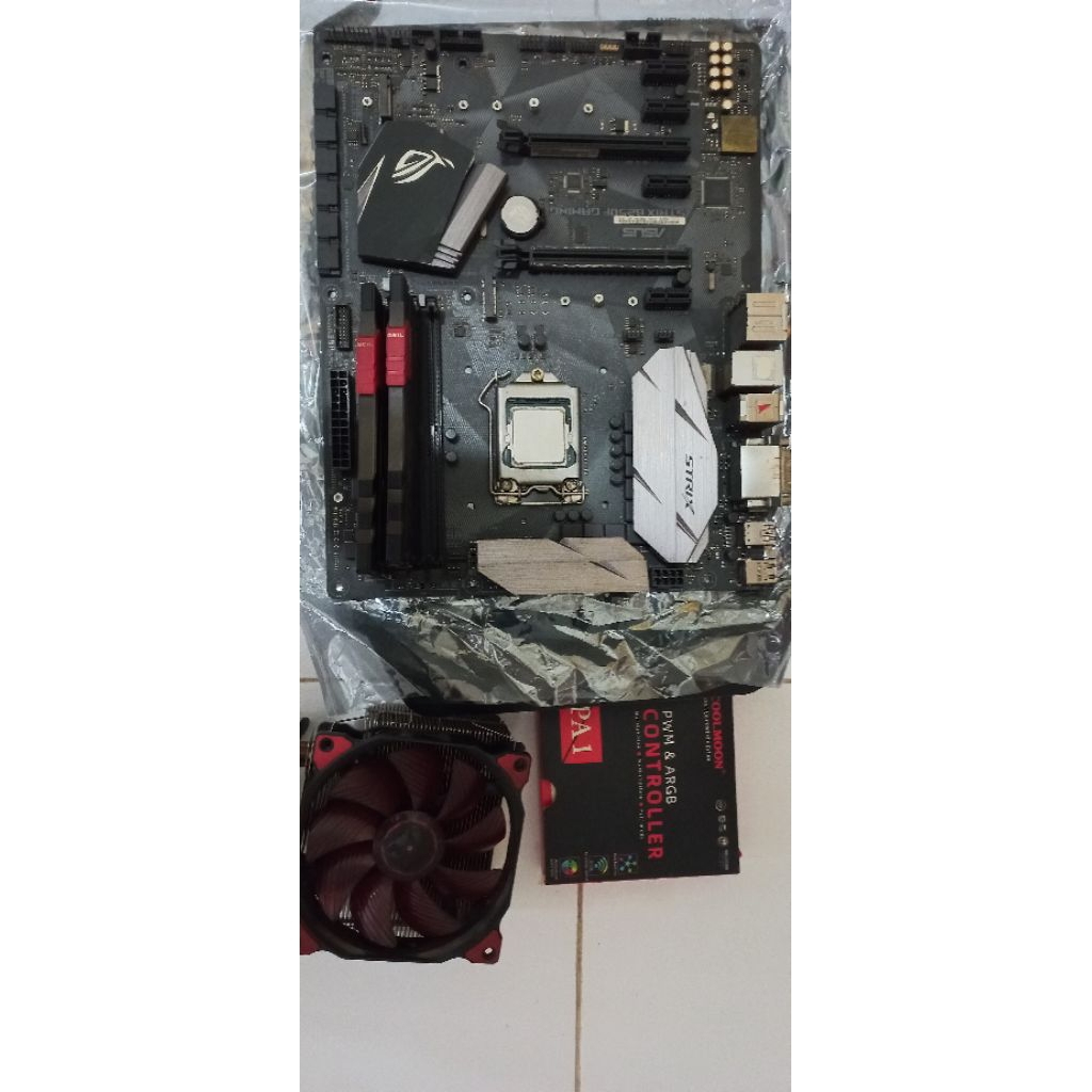 i5 6500 + mobo + ram + fan