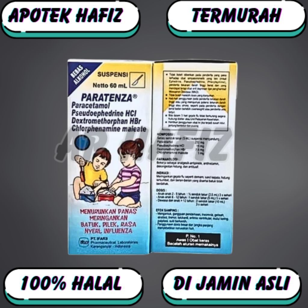 IFARS PARATENZA SIRUP - 60 ML