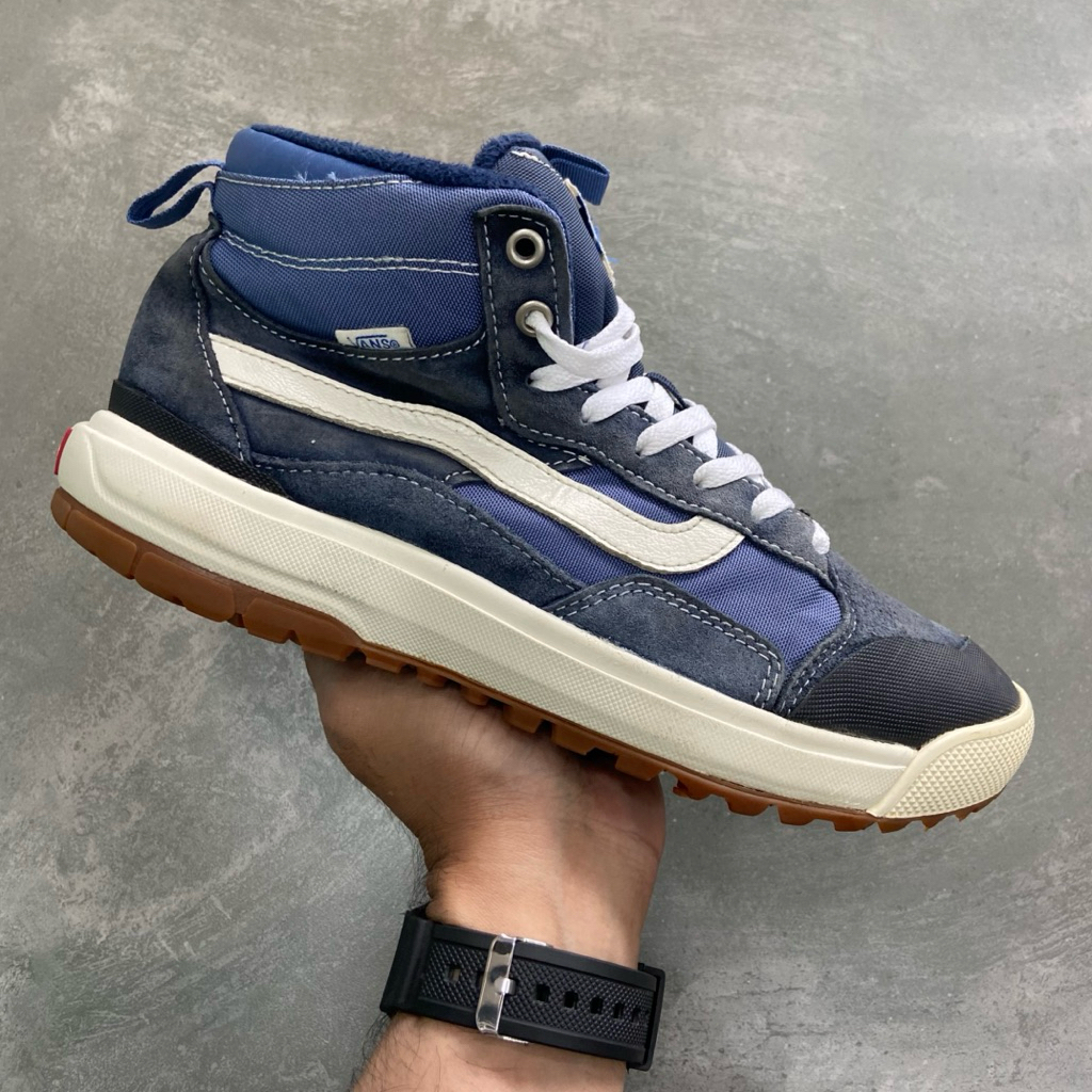 [Size 41] Vans SK8 UltraRange EXO HI MTE 1 Navy Blue White Second Original. Harga Barunya 3.5 Juta R