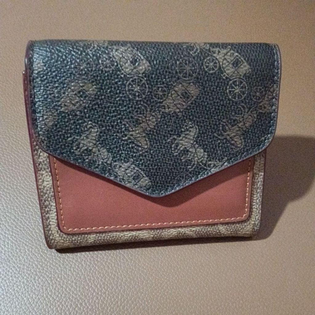 preloved, dompet coach asli