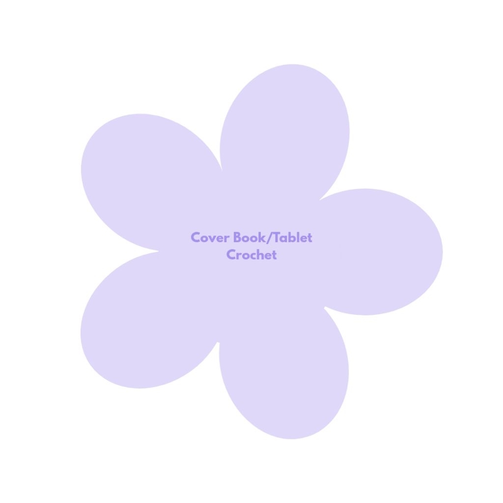 Cover Book/Ipad/Tablet Crochet Custom
