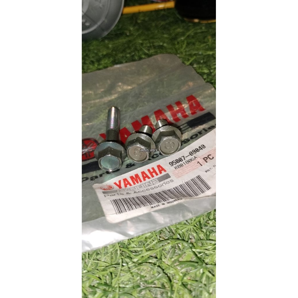 baut head yamaha rxz baut breket yamaha rxz rzr original nos