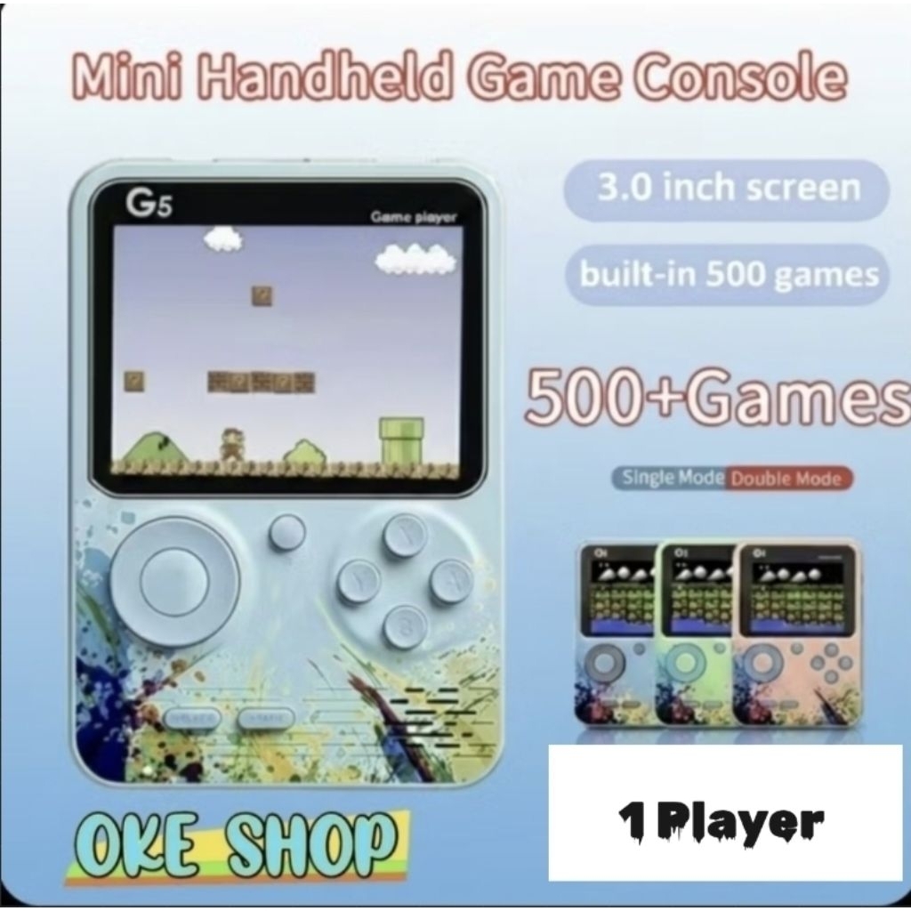 Mainan Gameboy G5 Mini Handheld Game Console – Nostalgia dalam Genggaman