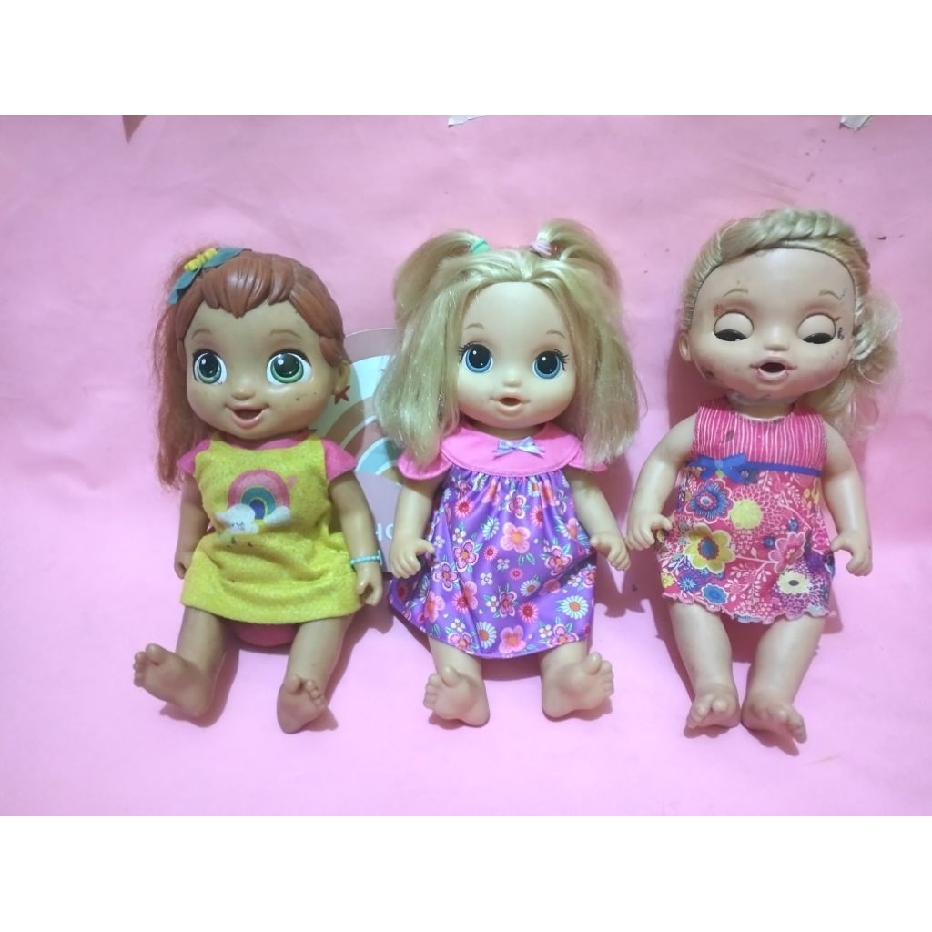 Boneka baby alive PRELOVED+admin