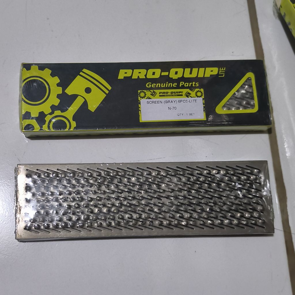 ayakan/screen/saringan gilingan padi ichi n70 proquip lite taiwan