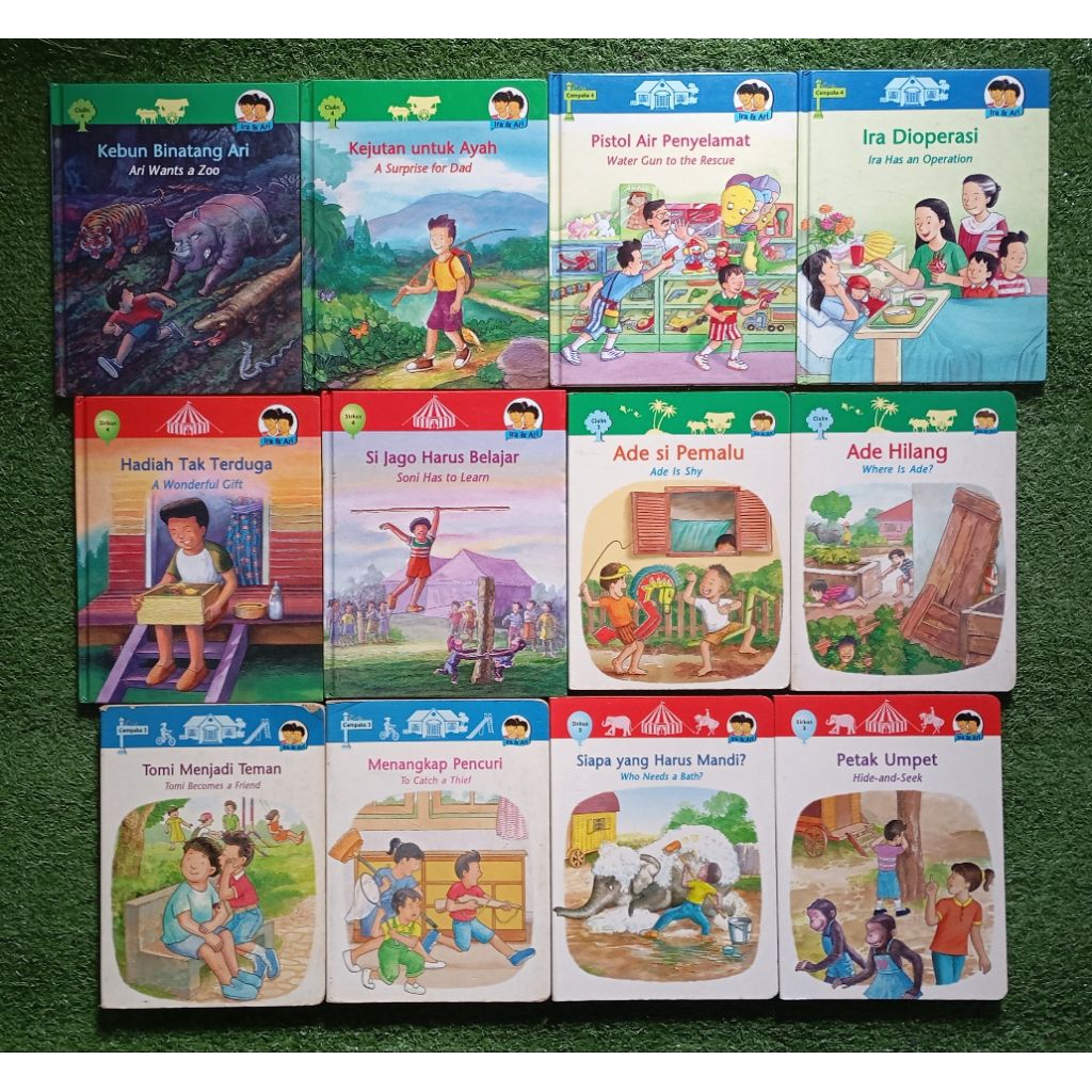Paket Buku Ira Ari Tira Pustaka (isi 12) (Ori, Bekas, Preloved)