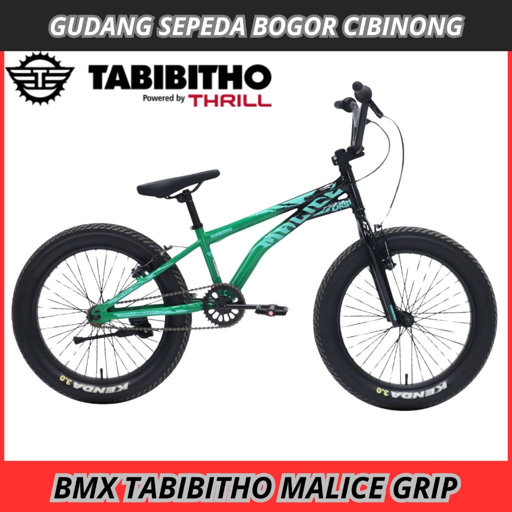 Sepeda BMX 20 TABIBITHO BY THRILL MALICE STREET AND GRIP