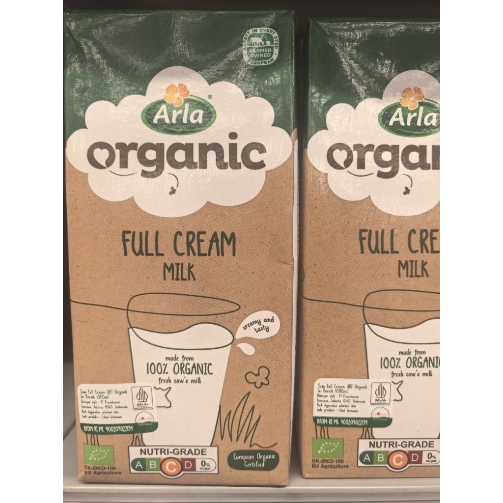 ARLA FULL CREAM MILK UHT ORGANIC. ORGANIC MILK UHT. FULL CREAM UHT. SUSU UHT. SUSU UHT ORGANIC. SUSU
