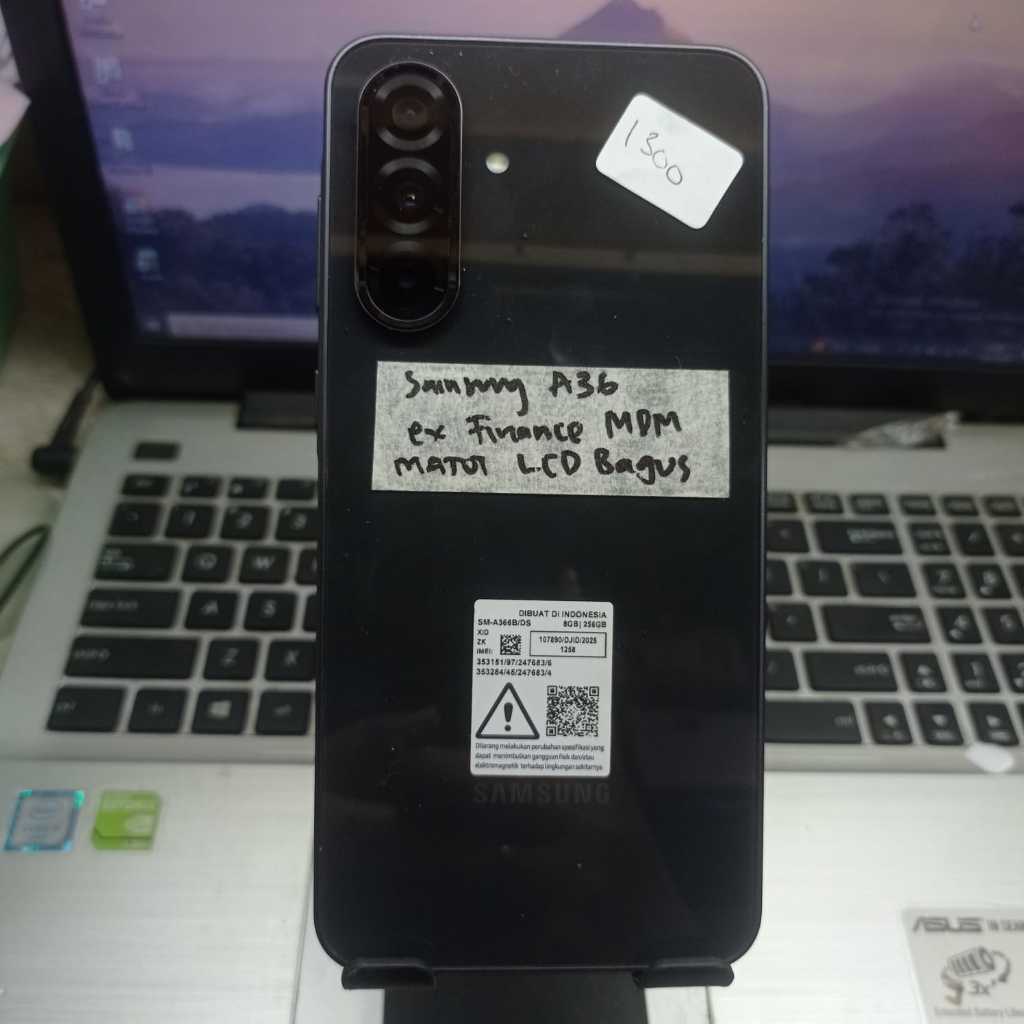 SAMSUNG A36 5G SECOND  MINUS BACA DESKRIPSI