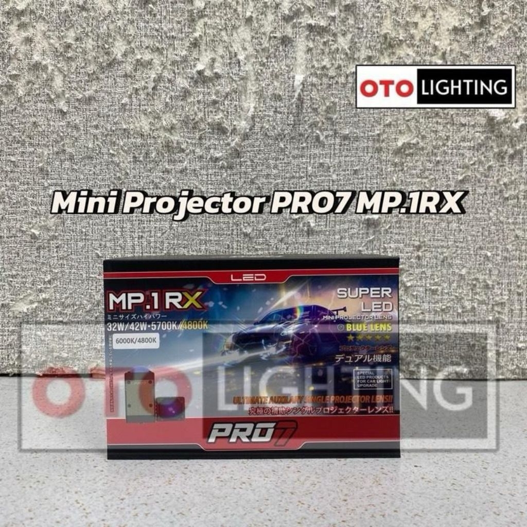 Lampu Mini Projie PRO7 MP.1RX | Mini Laser 1 Mata