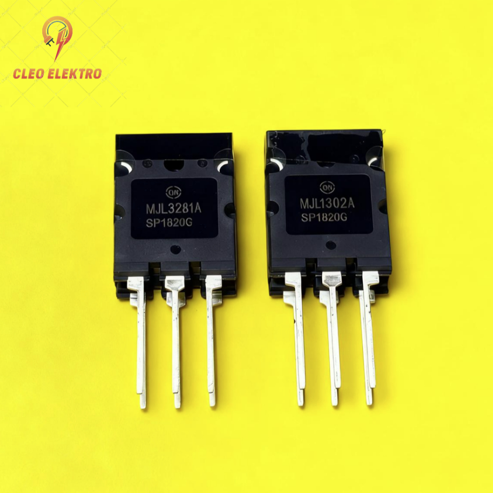 Tr Transistor MJL 1302 A & MJL 3281 A Set Asli Original 1302 / 3281