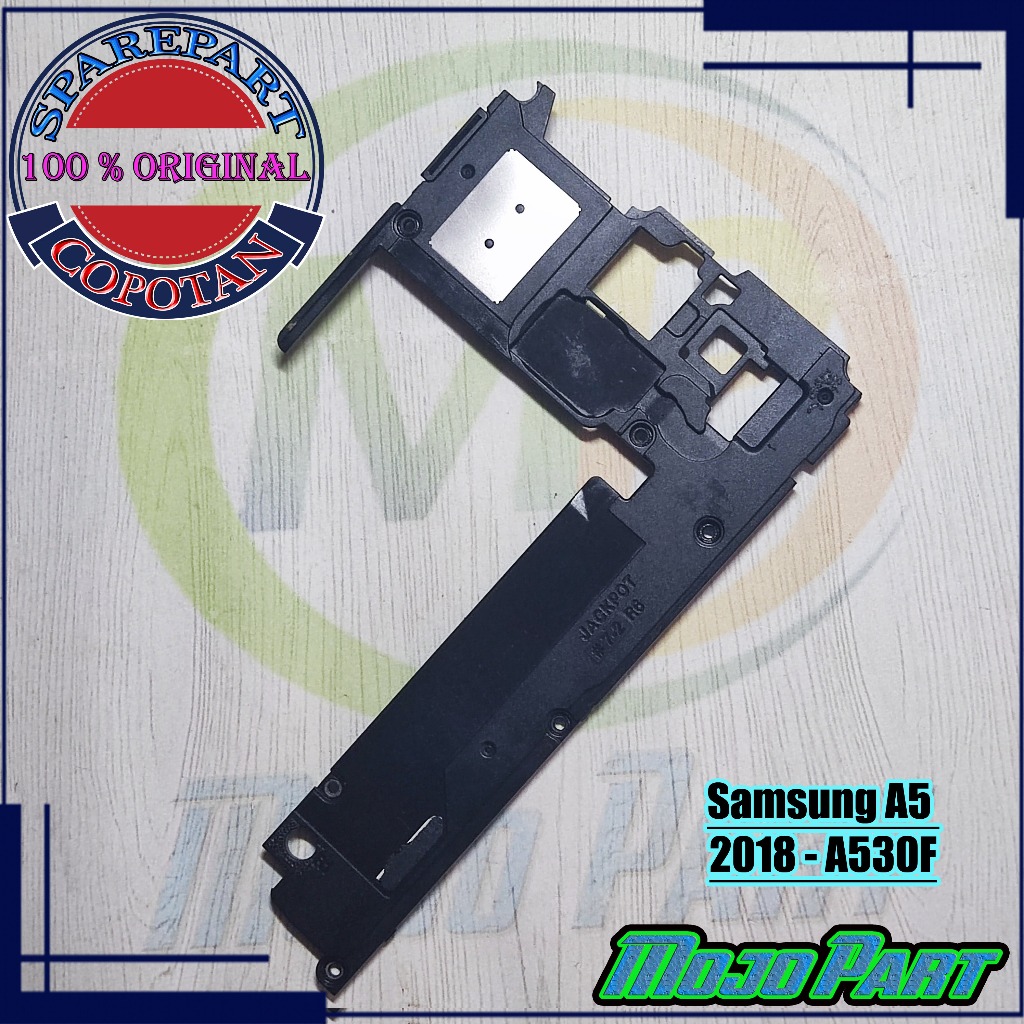 Samsung A8 2018 - A530F Speaker Buzzer Spiker Musik Dan Tutup Mesin Original Copotan | Mojo Part
