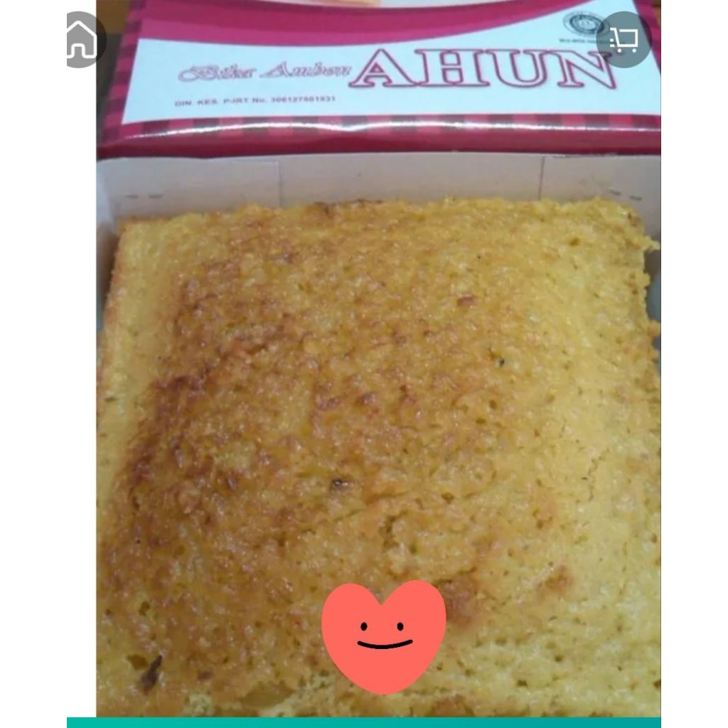 Bika Ambon Ahun original 1 loyang 20x 20 ( Besar)