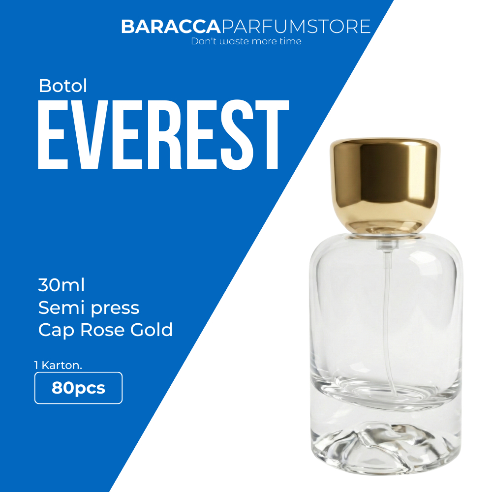 Botol Parfum Everest 30ML Semi Press - Botol Parfum Kosong Everest - Botol Parfum 30ML
