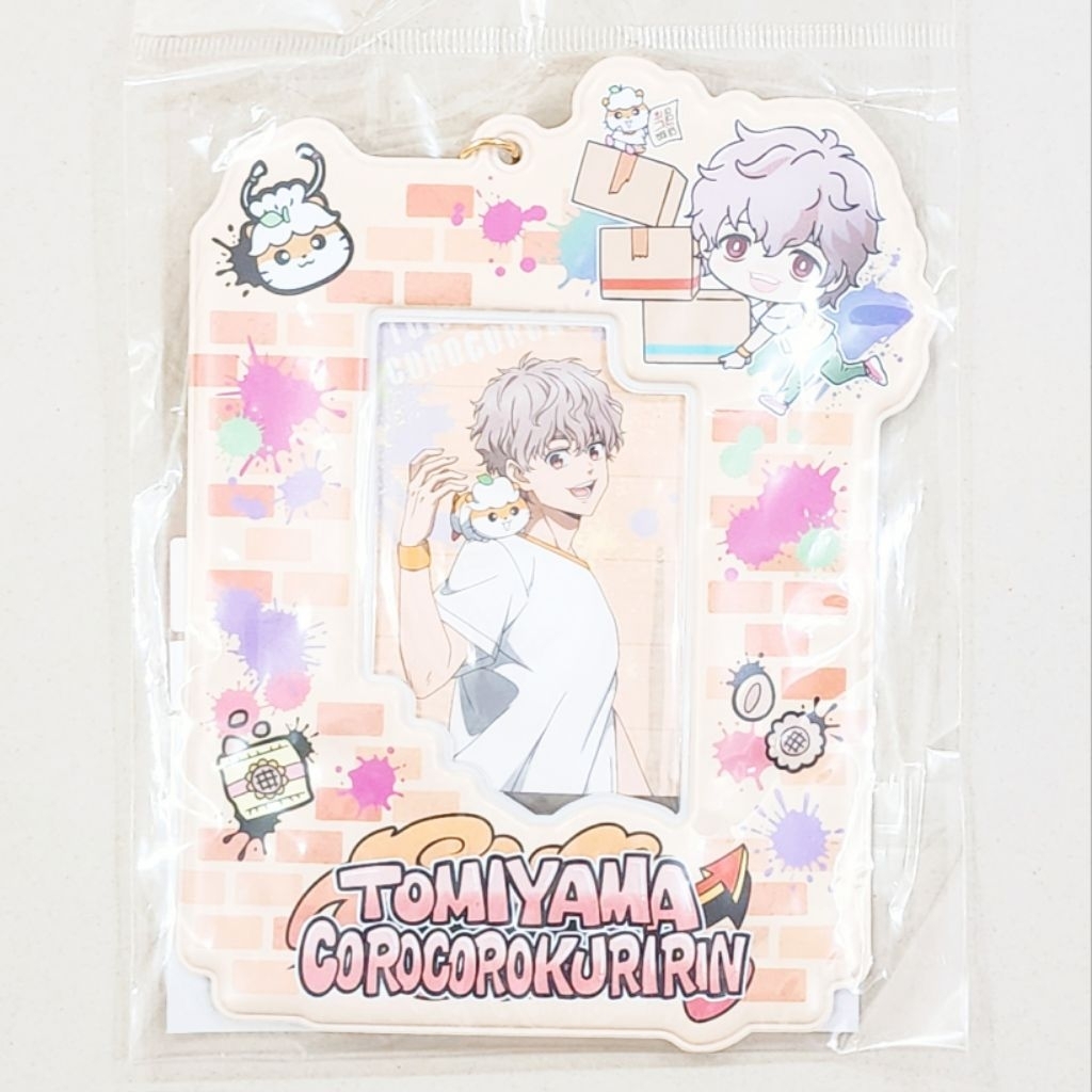 Wind Breaker Sanrio Card + Card Case Keyholder - Choji