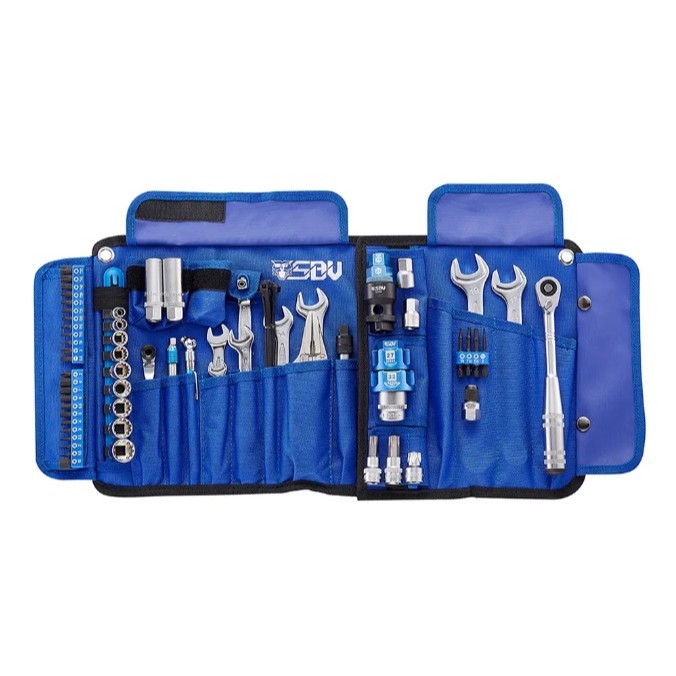 COMPLETE MOTORCYCLE TOOLS SET 77 PCS SBV TOOLS SET PERAWATAN MOTOR