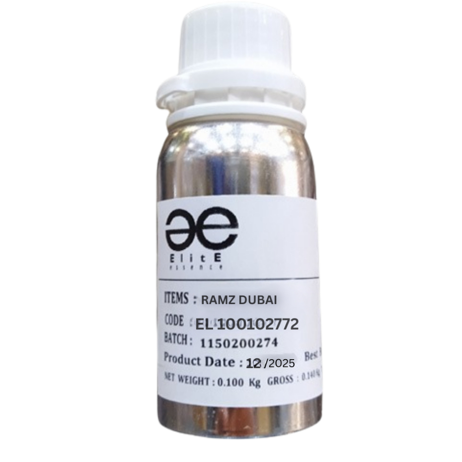 BIBIT PARFUM MURNI 100GR. LATTAFA - RAMZ SILVER  - EDP M - DUBAI.RAMZ DUBAI . 100GR. ELITE