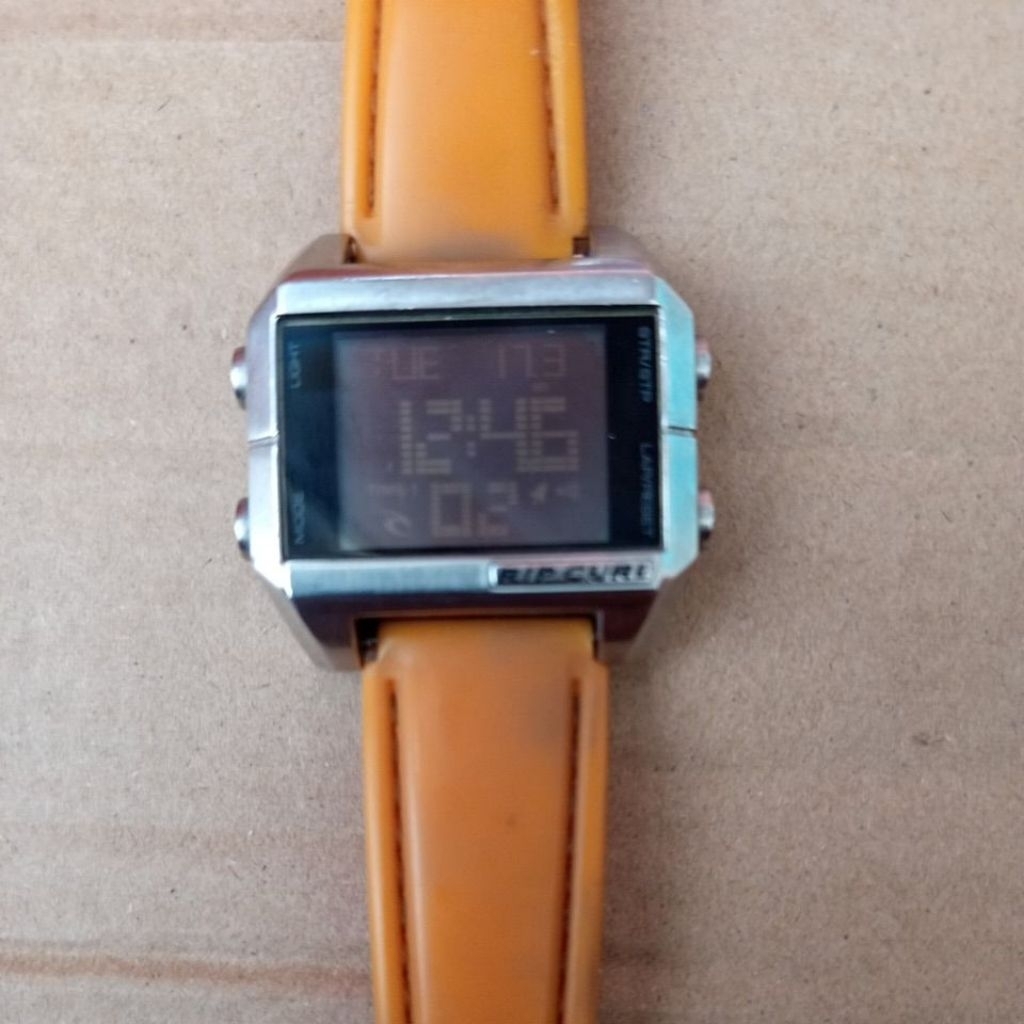 jam rif curl digital original second/bekas