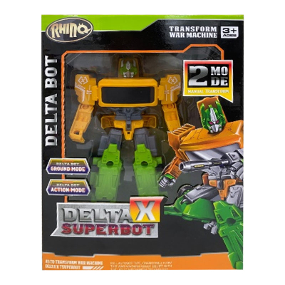 Rhino Delta Bot Mainan Robot Anak Assorted